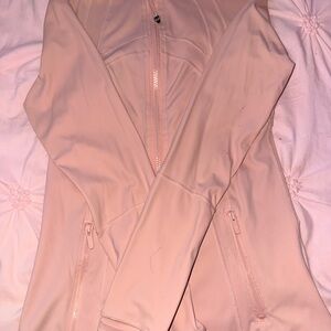 Light Pink Zip-Up Jacket